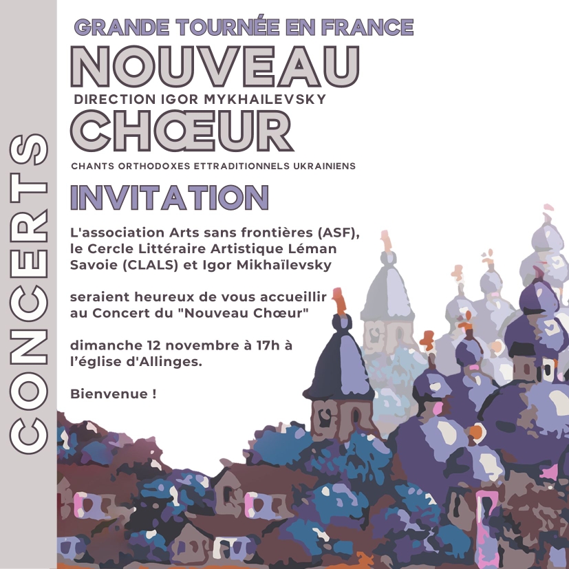 Invitation concert nouveau choeur