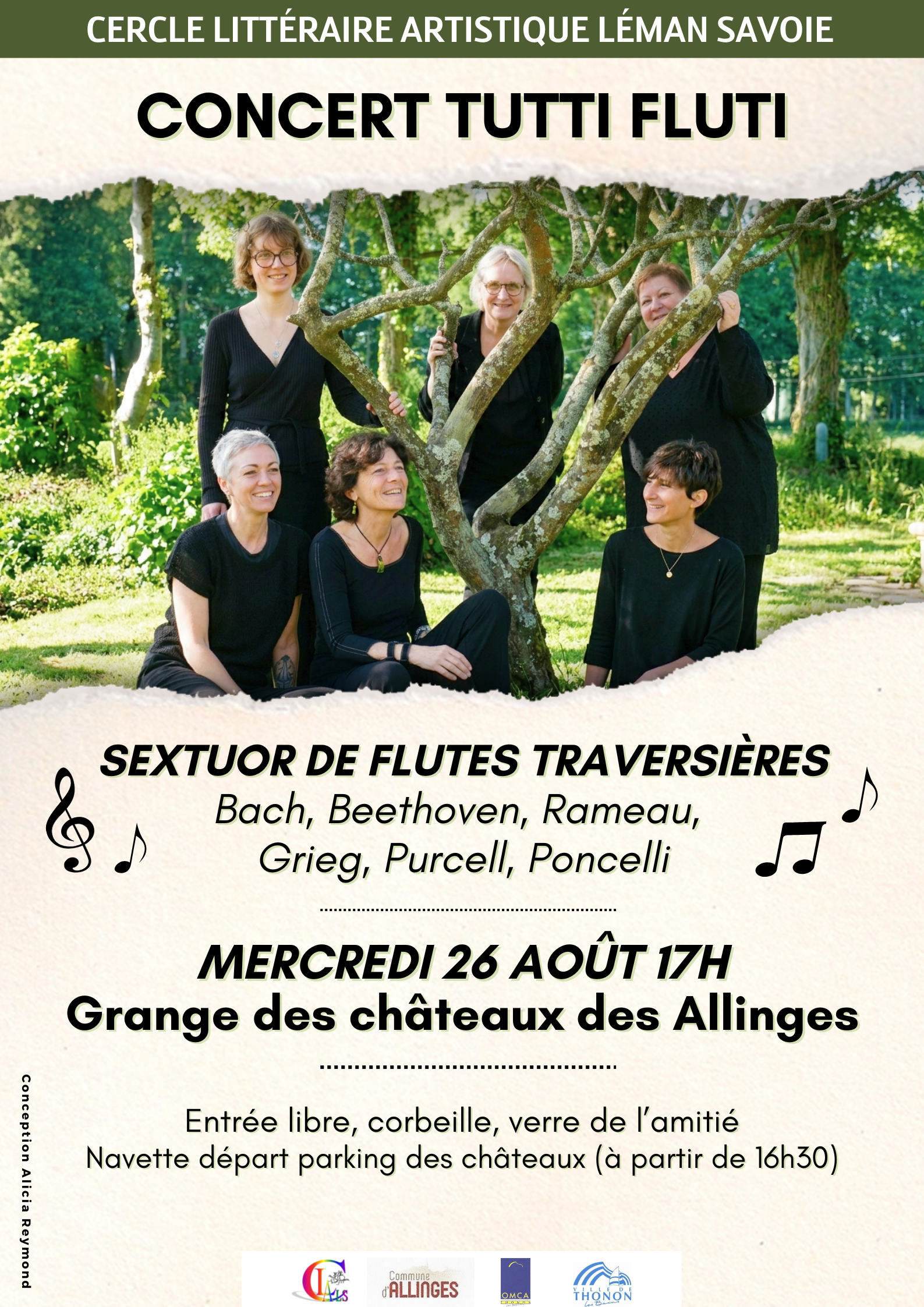Affiche Concert Tuttu Fluti 2026