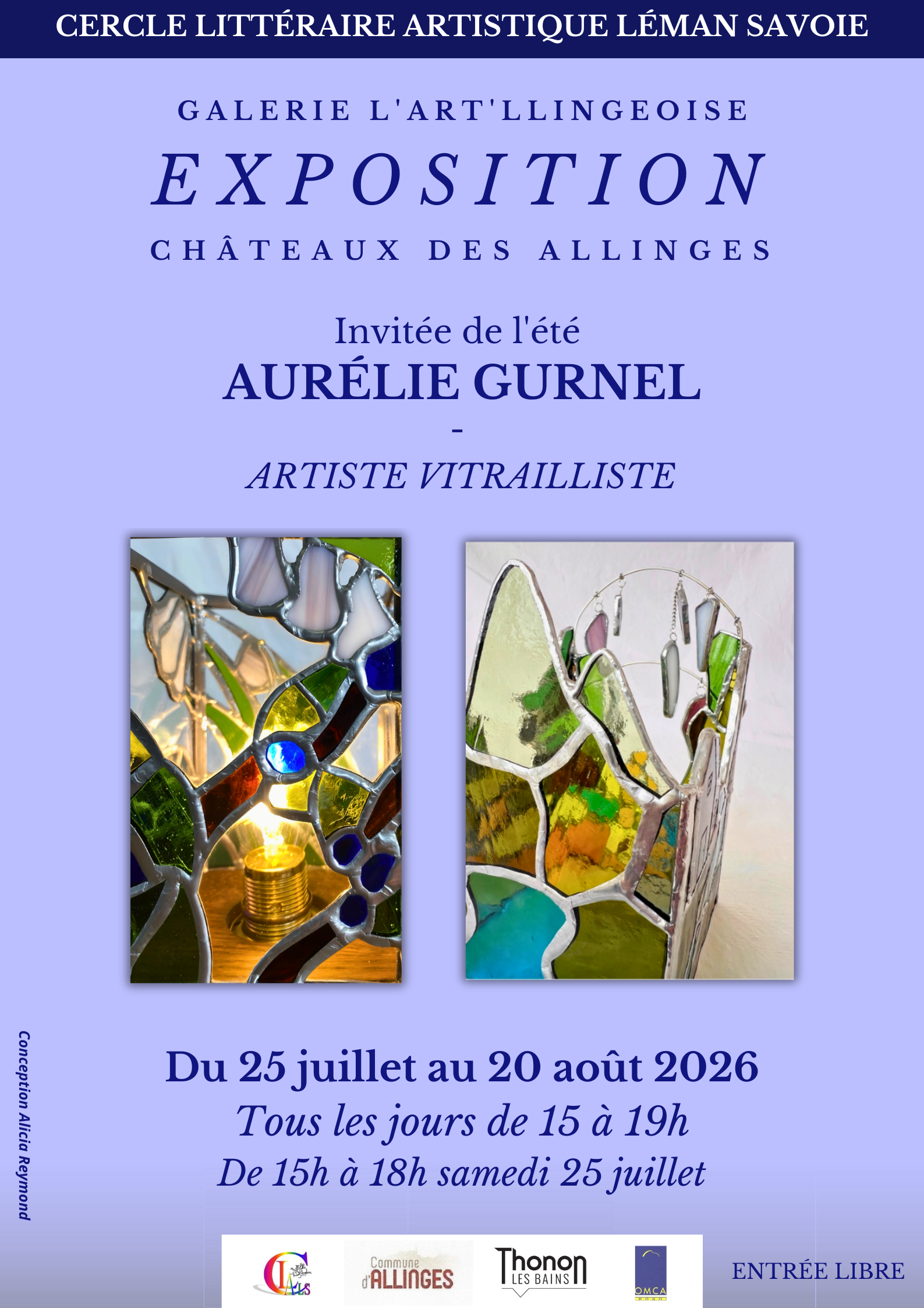 Affiche exposition Aurelie Gurnel 2